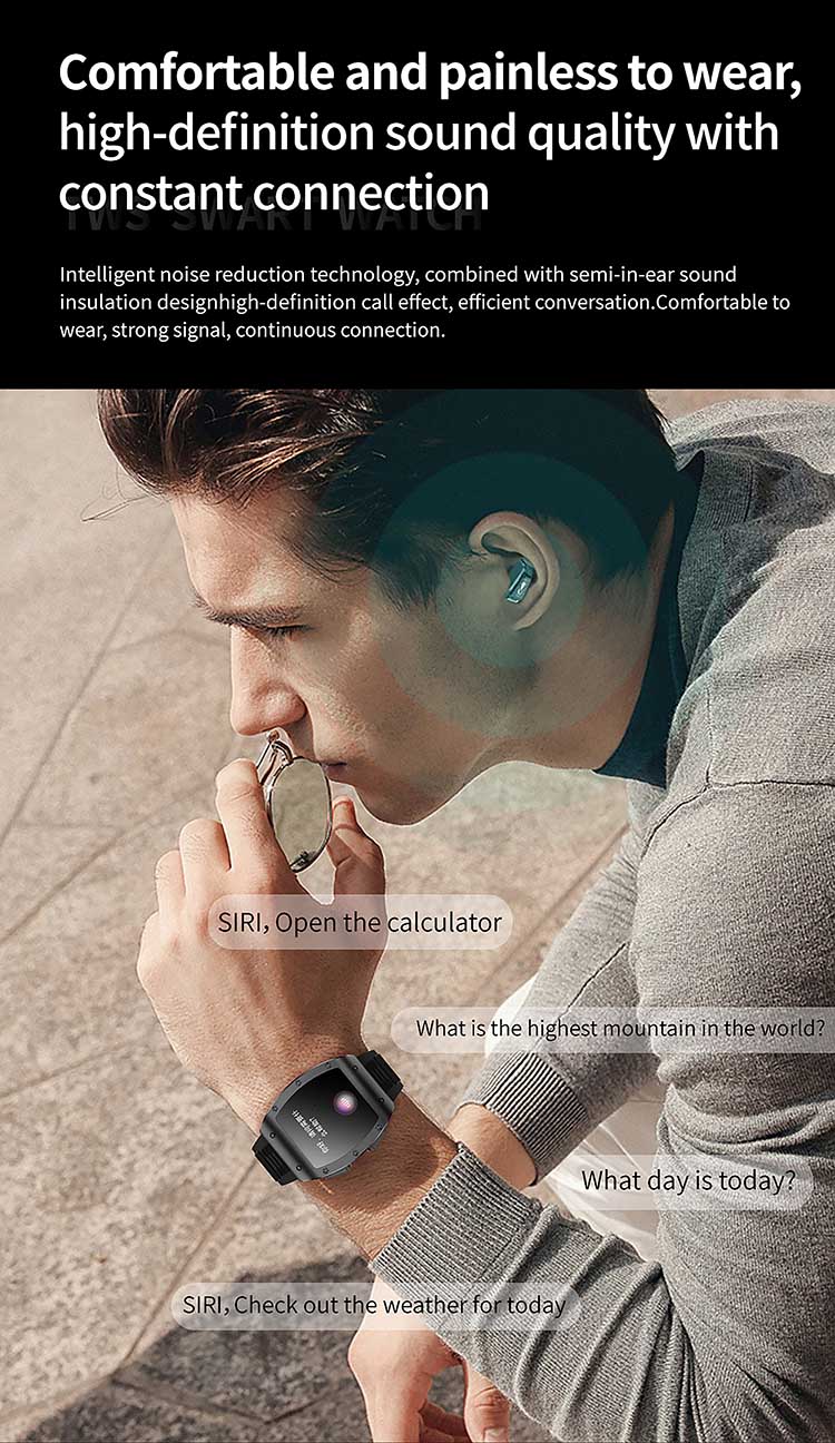 JM09 watch with earbuds ,Smartwatch with Earbuds ,TWS Smart Watch ,JM09 smart watch with earphone ，earphone smart watch ,smart watch earbuds 2 in 1 ,smartwatch with earbuds ,JM09 watch earphone ,JM09 smart watch